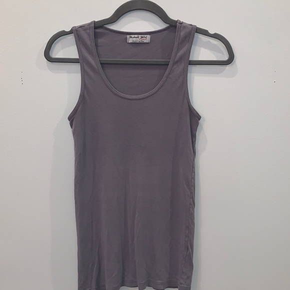 Michael Stars Tops - Michael Stars Gray Tank Top